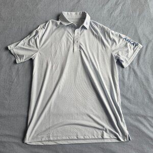 Ariat Team Polo - M - Pale Blue